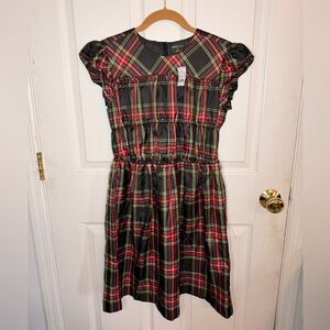 J. Crew Girls Crewcuts Holiday Plaid Dress